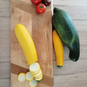 Alternative view of Planche à découper chêne insert chêne