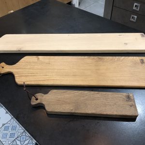 Planches de présentation en chêne en chêne