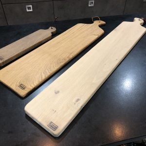 Planches de présentation en chêne en chêne