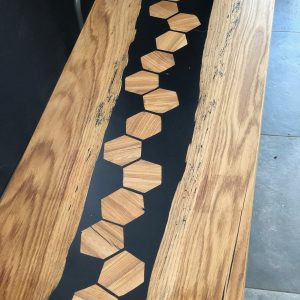 Alternative view of Table basse Hexagone