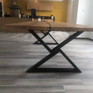 Alternative view of Table résine double Riviere